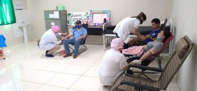 Tavapy: Donación de sangre con 26 “héroes” que salvarán vidas - ABC en el Este - ABC Color