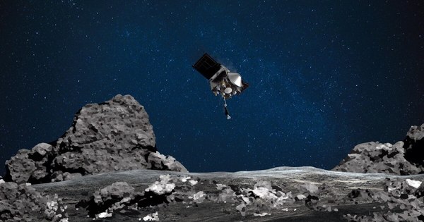 La Nación / La NASA anuncia que almacenó con éxito muestras de asteroide en sonda Osiris-Rex