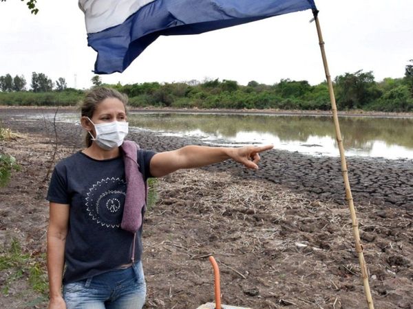 Vecinos de laguna Cerro denuncian que contaminación afecta la salud