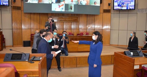 La Nación / Senadores tomaron juramento a Mónica Seifart
