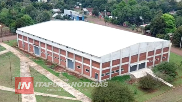 CAPITÁN MEZA: ESPERAN VISITA PRESIDENCIAL PARA INAUGURAR POLIDEPORTIVO