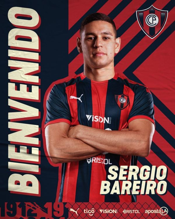 Cerro presenta a su nuevo refuerzo: Sergio Bareiro