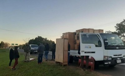 Varios imputados por tráfico de 1078 kg de droga ocultos en muebles