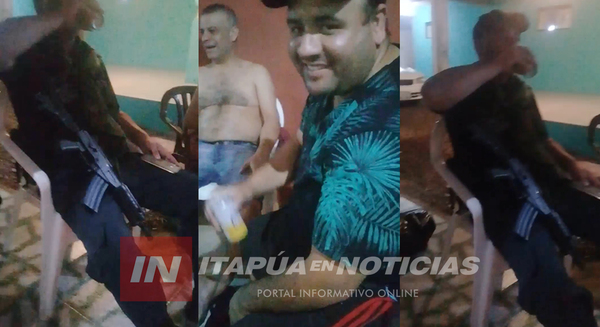 DETENIDOS EN BASE DE INVESTIGACIONES FARREARON CON SU CUSTODIO DE LA GEO.