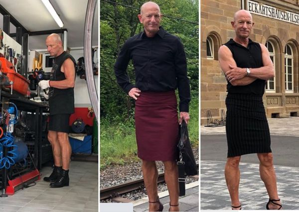 Mark Bryan, el hombre que busca romper estereotipos con faldas y tacones - Megacadena — Últimas Noticias de Paraguay
