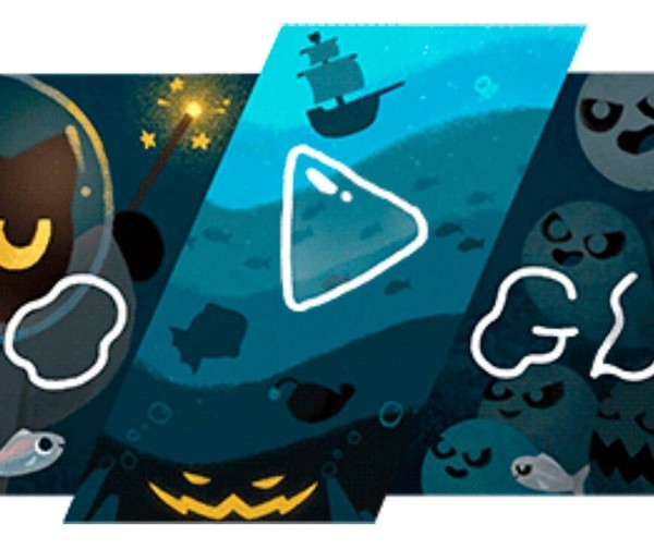 Google celebra Halloween con un doodle que encierra un juego virtual