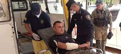 Uniformado herido tras enfrentamiento con supuestos sintierras en Yhú  - Nacionales - ABC Color