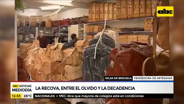 La Recova, entre el olvido y la decadencia - ABC Noticias - ABC Color