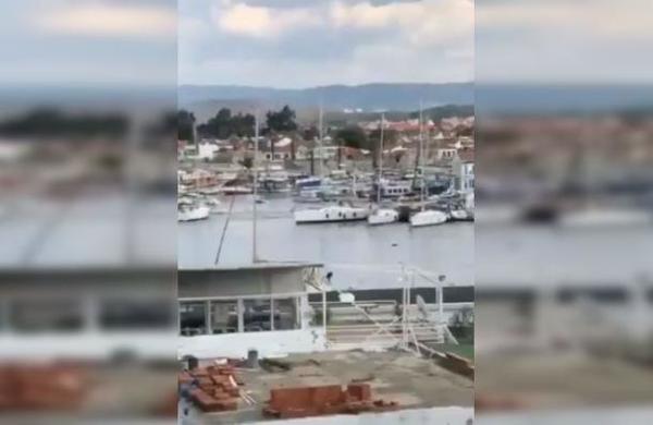 Tsunami producido por el terremoto en Grecia y Turquía deja playas inundadas y barcos a la deriva - SNT