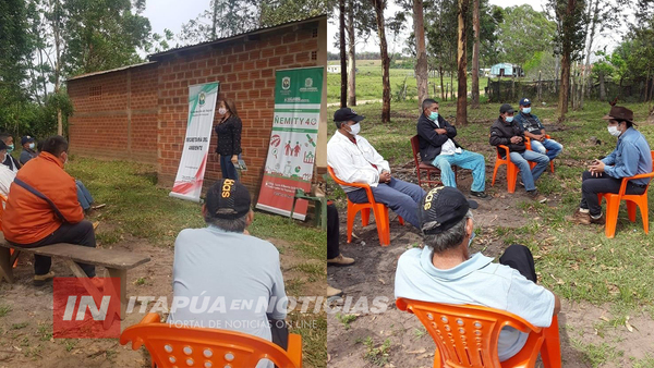 MANEJO SUSTENTABLE DE SUELOS FUE TEMA DE CHARLA CON PRODUCTORES