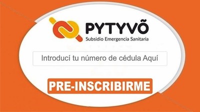 Pre-Inscripción a Pytyvo 2.0 [Noviembre y Diciembre] 