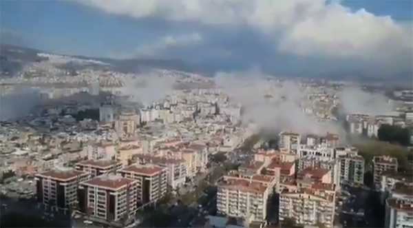 Terremoto de 7,0 remece a Grecia y Turquía: hay edificios caídos. | OnLivePy