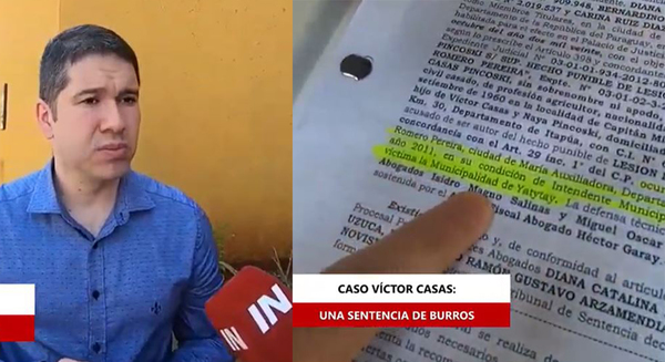 CASO VÍCTOR CASAS: «UNA SENTENCIA DE BURROS, UN COPIATIN, ES CRIMINAL»