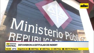 Capturaron a extitular del Indert - ABC Noticias - ABC Color