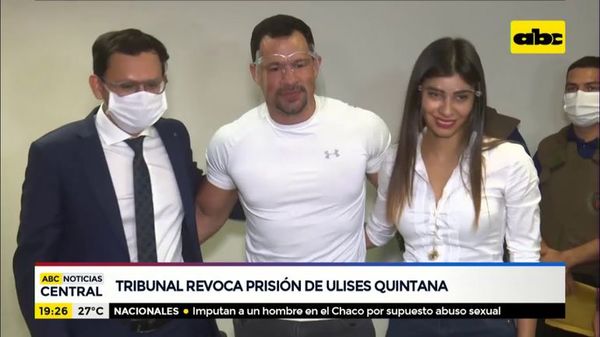 Tribunal revoca prisión de Ulises Quintana - ABC Noticias - ABC Color