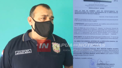 TRAS «FARRA» EN INVESTIGACIONES, ORDENAN CAMBIO DE JEFATURA 