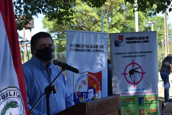Instan a la limpieza en campaña de  prevención  el dengue, en Fernando - Nacionales - ABC Color