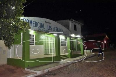 Asalto tipo comando a comercio en Rojas Cañada - Nacionales - ABC Color