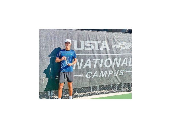 Tenis: Vallejos es campeón