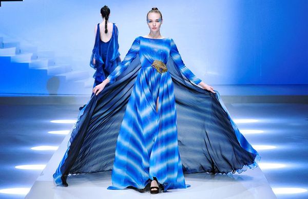 El azul inunda semana de la moda en China - Mundo - ABC Color