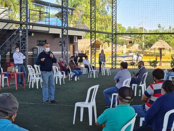 Realizan reunión pública con pobladores y autoridades sobre proyecto de línea de 500 kV en Yguazú | .::Agencia IP::.
