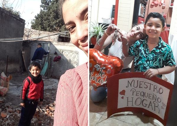 ¡Es viral! Emotiva historia de una joven mamá que logró cumplir su más grande sueño: Una casita llena de amor - Megacadena — Últimas Noticias de Paraguay