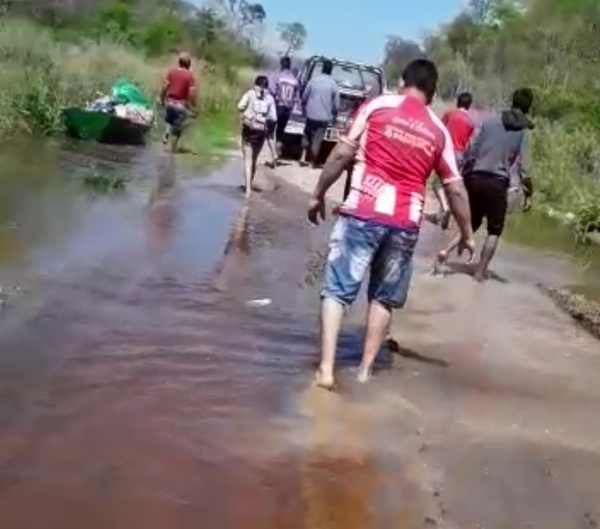 Camino a Itacua se halla abnegado