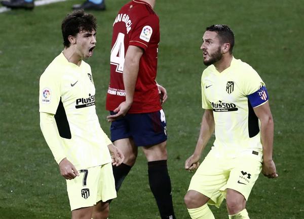 Joao Félix mantiene la buena racha del Atlético