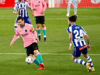 Barcelona no pudo ante un Alavés con 10 hombres
