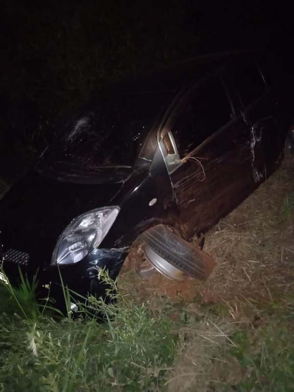 CUÁDRUPLE CHOQUE SOBRE RUTA 1 A LA ALTURA DE CARAGUATÁ 