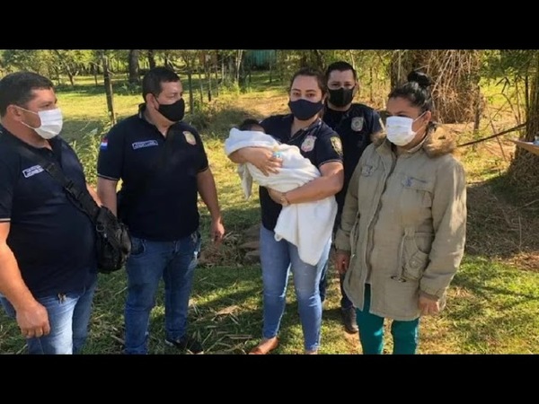 Recuperan a bebé raptado hace casi dos meses en Caaguazú