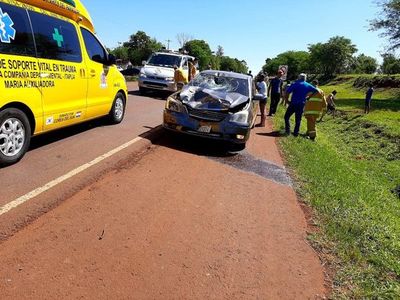 Motociclista pierde la vida tras choque frontal en Itapúa