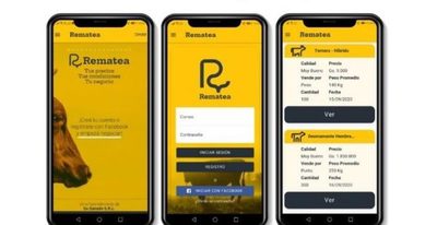 Remateá: una aplicación que ayuda a los ganaderos a cerrar negocios