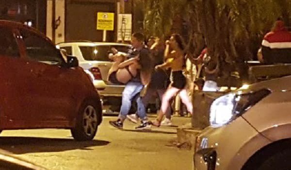 Fiesta de “Halloween” terminó a los puños en Asunción - Noticiero Paraguay
