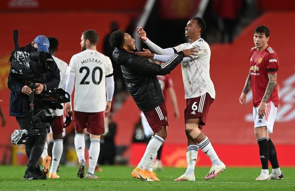 Premier: tras 14 años, Arsenal vuelve a vencer al United en el Old Trafford