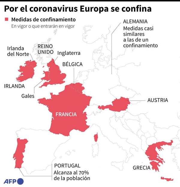 Resistencia en Europa a las medidas de confinamiento - Mundo - ABC Color