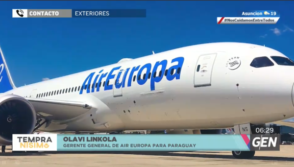 HOY / Aerolíneas reactivaron el fin de semana, luego de varios meses, al respecto habló Olavi Linkola