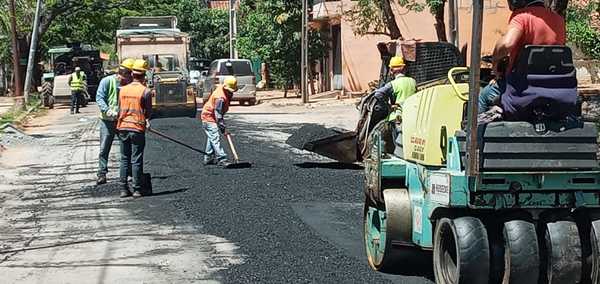 Obras de la Essap en Fernando de la Mora registran un avance del 75%  | .::Agencia IP::.