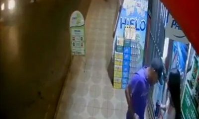 Motochorros «aprietan» con machetillo a joven que aguardaba UBER