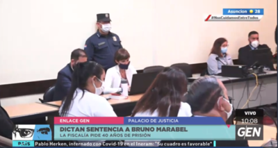 HOY / Dictaminan sentencia a Bruno Marabel