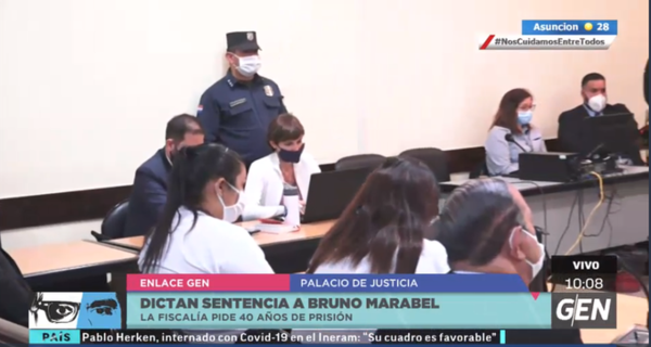 HOY / Dictaminan sentencia a Bruno Marabel