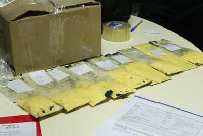 SENAD detecta éxtasis y cocaína en encomiendas aéreas con destino a Tailandia y Maldivas