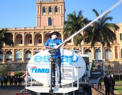 Essap presume nuevos camiones cisterna en medio de crisis por falta de agua - Nacionales - ABC Color