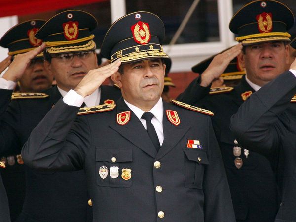 Prisión preventiva para ex comandante de la Policía Nacional