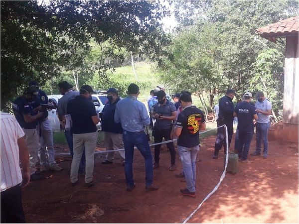 Policía indaga doble homicidio y robo domiciliario en Minga Guazú