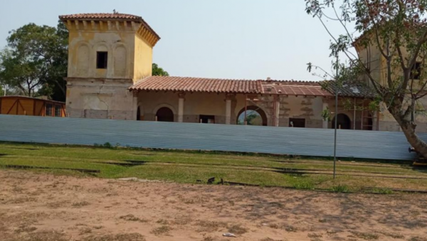 Continúan los trabajos de restauración de la Estación de Tren de Pirayú