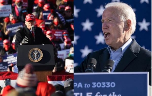 Biden pidió salvar «el alma» de EE.UU. y Trump aseguró que será reelecto