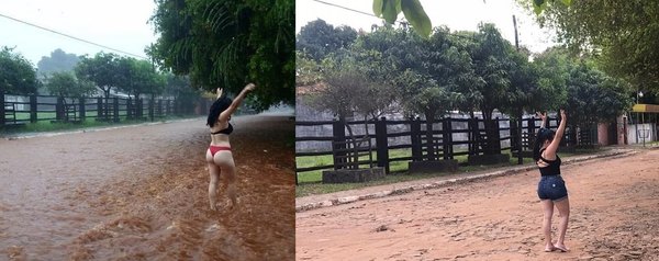 Crónica / A 2 años de la foto: De “reina de la lluvia” a ¡“reina de la sequía”!