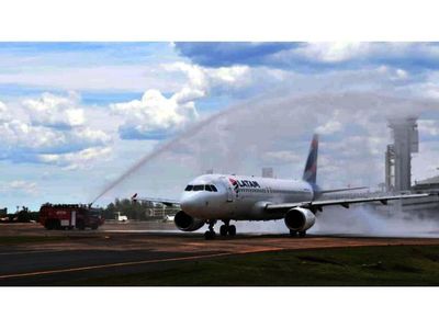 Latam  reinició sus    vuelos regulares  desde Asunción