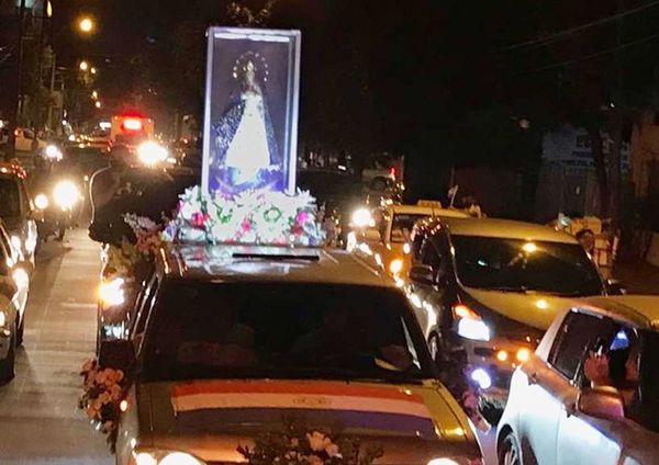 Virgen de Caacupé, de visita a Ma. Auxiliadora - Nacionales - ABC Color